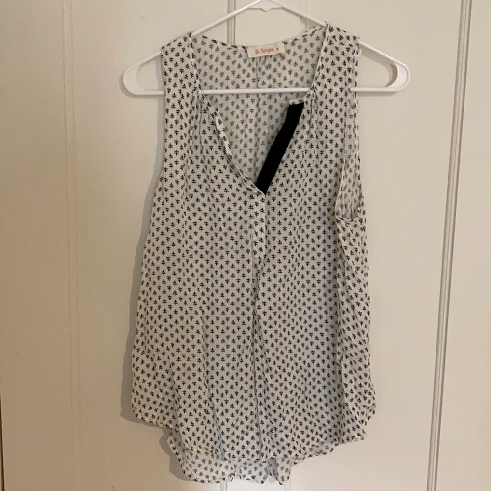 Le Sample White Blouse